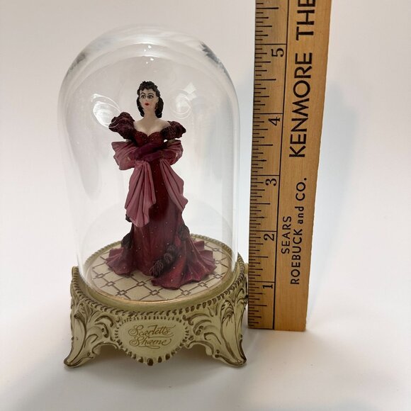 Scarlett's Shame 1993 Gone With The Wind Limited Edition #A7042 VTG Glass Dome - Picture 13 of 15